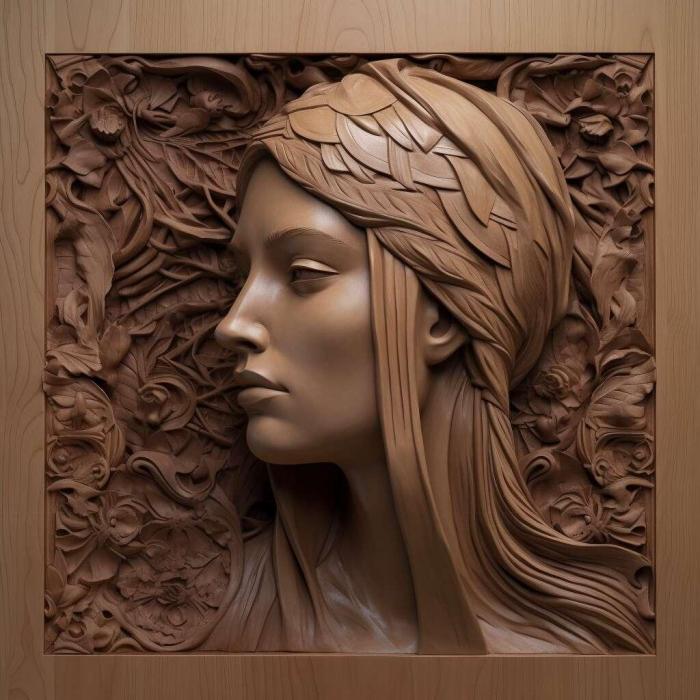 نموذج ثلاثي الأبعاد لآلة CNC 3D Art 